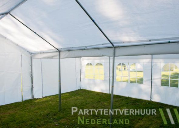 Partytent 6x6 meter binnenkant huren - Partytentverhuur Nederland