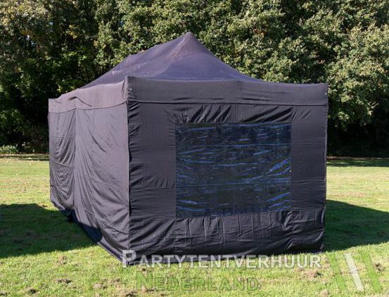 Easy up tent 3x6 meter achterkant huren - Partytentverhuur Nederland